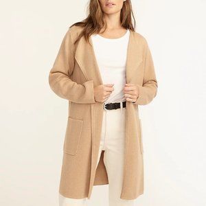 J.Crew Juliette Collarless Sweater-Blazer